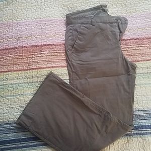 "Perfect Khaki" Gap Factory pants